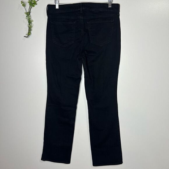 NYDJ Marilyn Straight Jeans Black - Picture 7 of 10